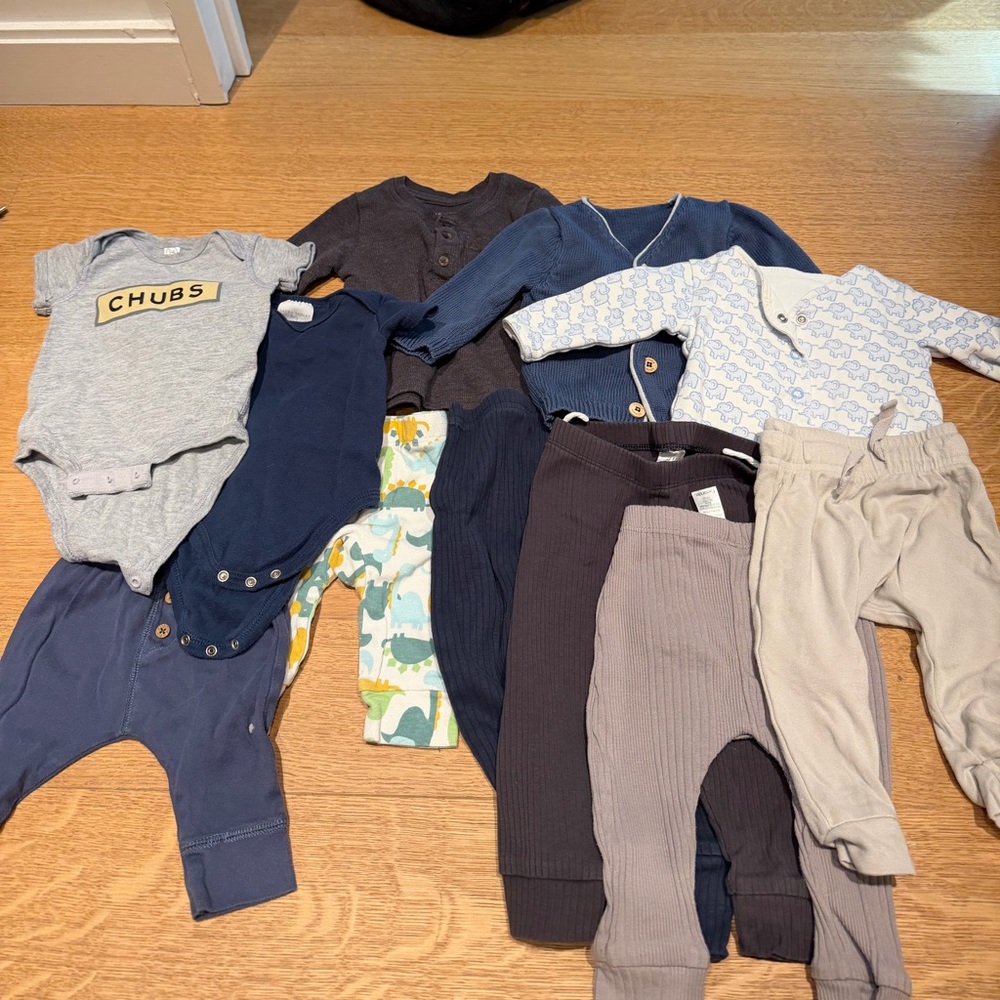 Newborn to 6M baby boy bundle